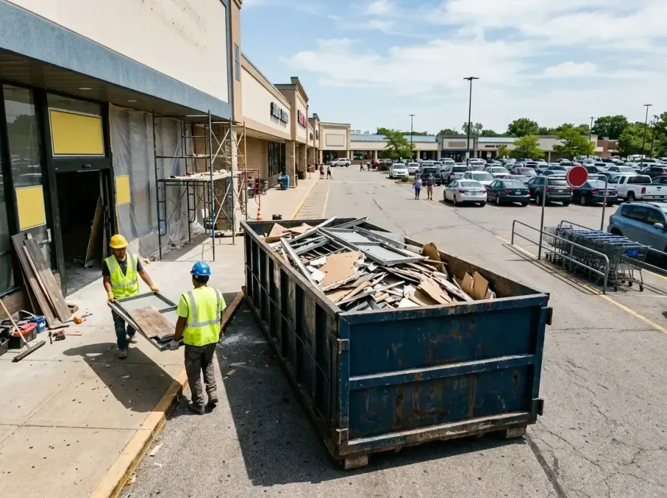 retail-store-renovation-debris-003 — frequently asked questions, Roll-off Dumpster Rentals in Oakwood Hills, IL